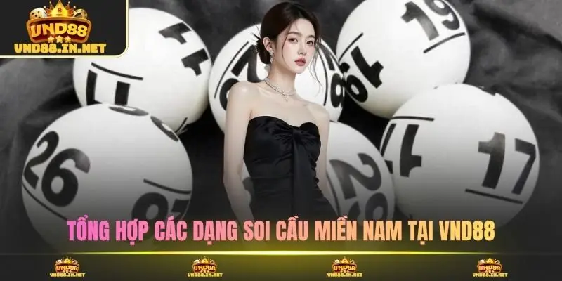 Tổng hợp các dạng soi cầu miền Nam tại VND88