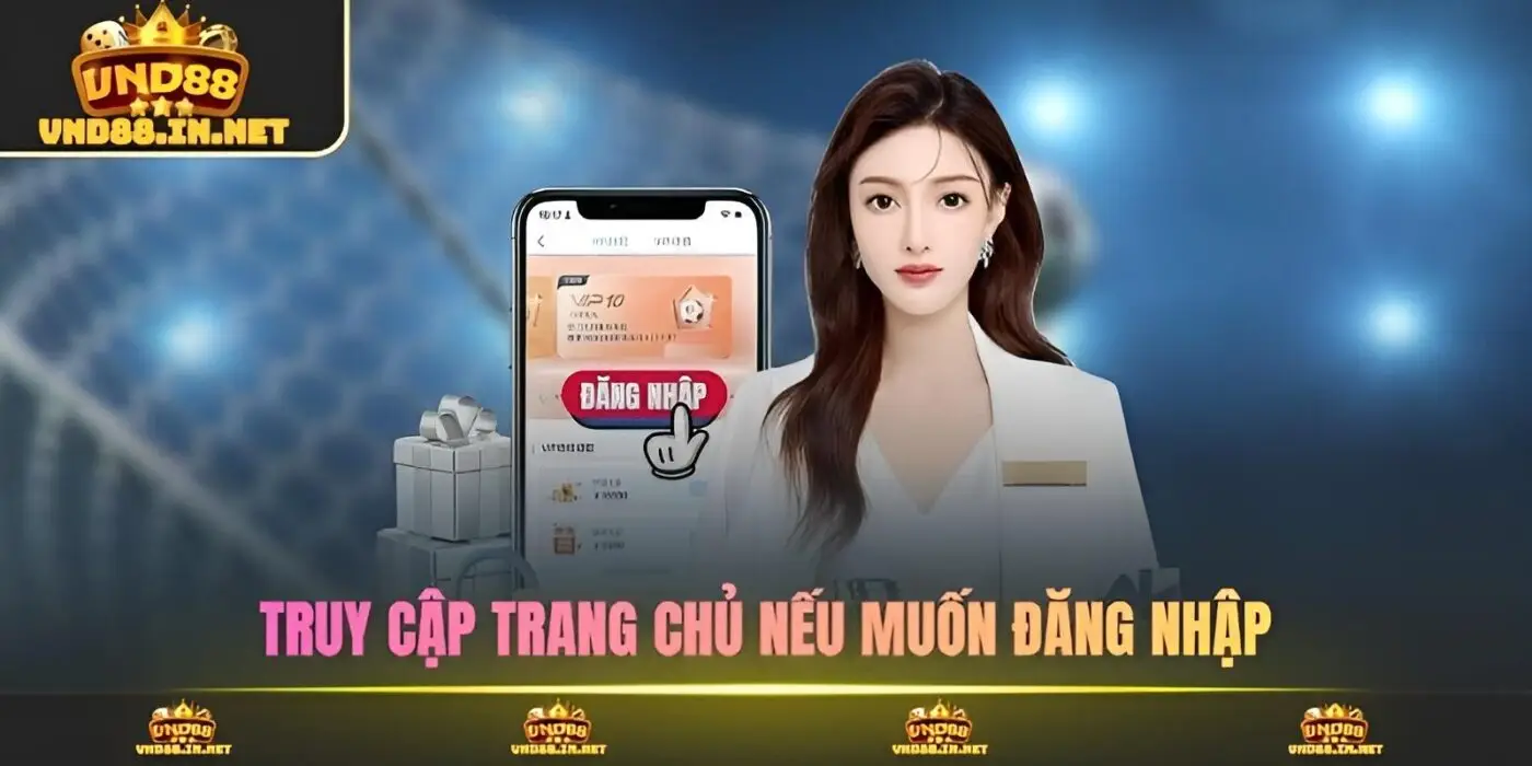 Truy cập trang chủ nếu muốn đăng nhập